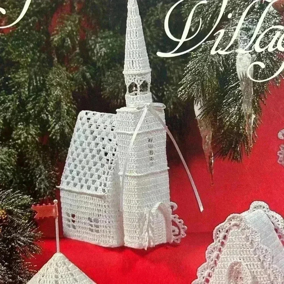 5/$25 Victorian crochet pattern tutorial book Christmas ornaments VTG - Picture 3 of 7